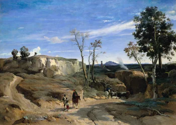 La Cervara, die römische Landschaft